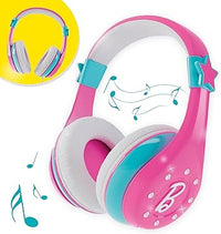 Lisciani - BARBIE Fashion Bluetooth Headphones - Auriculares Bluetooth - Casco Accesorio de Audio para Niños - Confort Ajustable - Conexión Inalámbrica - Para Barbie Fans - Niños a partir de 4 Años