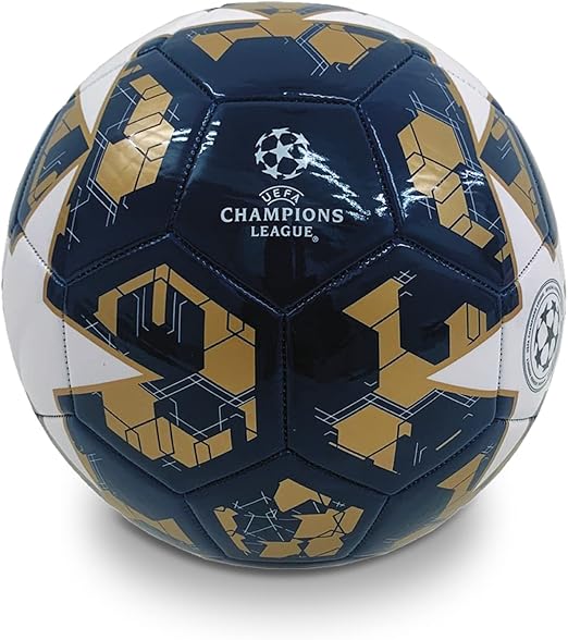 Mondo Toys - Balón de fútbol Cosido CHAMPIONS LEAGUE - Producto Oficial - Talla 5 - 400 g - 23001
