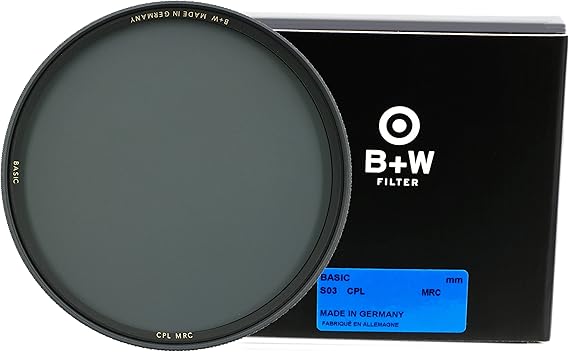 B+W Basic Circular Polarising Filter MRC 58mm - Sustituye F-Pro 66-1081897