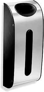 simplehuman KT1166 distributeur de sacs d'épicerie mural, acier inoxydable brossé