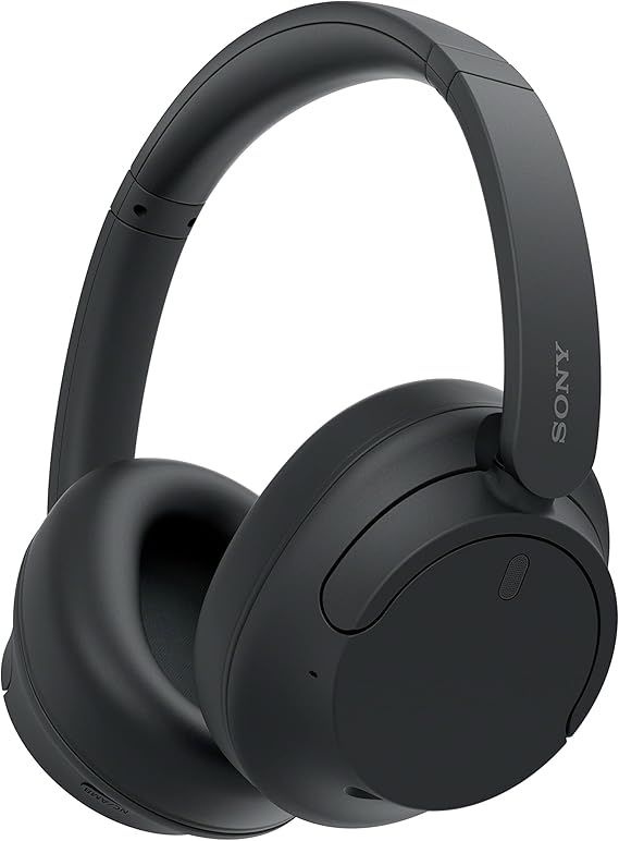 Sony WH-CH720N Auriculares Inalámbricos Bluetooth Noise Cancelling de Diadema, Sonido de , modo Sonido Ambiente, Diseño Ligero, hasta 50 horas de batería, iOS y Android - Negro