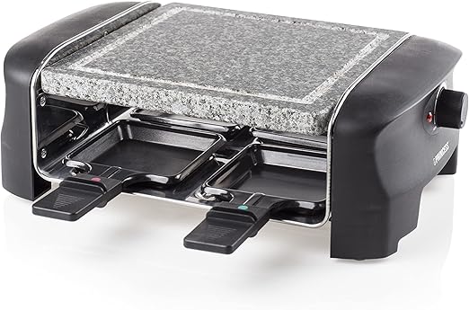 Princess 162810 Stone Grill Party – Raclette y parrilla para 4 personas