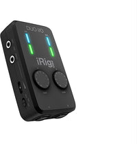 IK Multimedia iRig Pro Duo I/O - Interfaz móvil de audio/MIDI de 2 canales