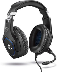 GXTrust Forze-B Cascos Gaming con Licencia Oficial para PlayStation, Negro