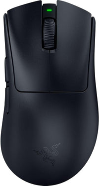 Razer DeathAdder V4 Pro - Ratón para Esports ergonómico inalámbrico y Ultraligero - 56g - 2,4 GHz Hyperspeed - Focus Pro 45K Sensor - 8K Hz Polling - Switches ópticos Gen-4 - PC/Mac | Negro