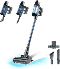Cecotec Aspiradora Escoba sin Cable BLDC Conga Rockstar RS50. 400W, Potencia de SucciÛn 120 AW, Modo Auto, Cepillo Mixto XL, Atrapa Pelos sin Enredos, Batería 33,6V, Limpia 130m2 en Modo Eco