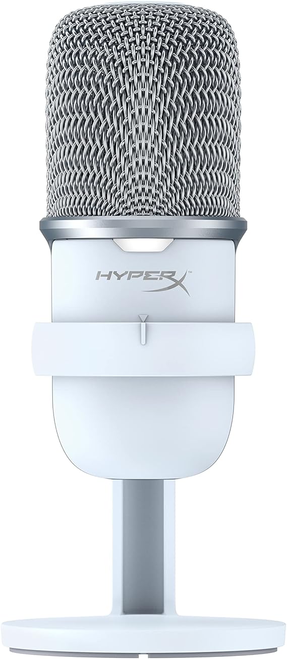 HyperX SoloCast – Micrófono de condensador USB para juegos, para PC, PS4 y Mac, sensor de silenciamiento con un toque, patrón polar cardioide, juegos, streaming, podcasts, Twitch, YouTube, Discord