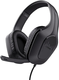 GXTrust Rayne Cascos Gaming Ligeros PC Xbox PS4 PS5 Switch Mobile, Negro