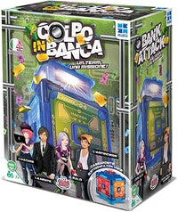 Grandi Giochi MB678574, Golpe en el Banco, Juego de Mesa, Multicolor