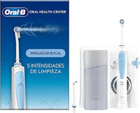 Oral-B Centro De Salud Bucal Irrigador: Irrigador Dental, 1 Cabezal Oxyjet y 1 Cabezal Water Jet, Regalos Orginales