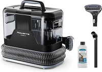 Rowenta Clean It, Aspirador de tapicerías, Depósito extraíble de 1,8L de agua limpia y 1,5L de agua residual, Limpieza rápida de derrames y manchas, Potencia de 400 W, Compacto y portátil, IN5010F0