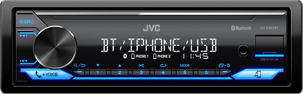 AUTORRADIO JVC KD-X382BT - Azul