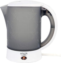Adler AD-1268 hervidor de agua 0,6 litros con dos tazas y 2 cucharas