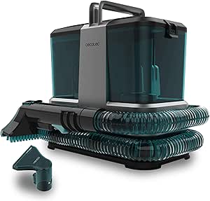 Cecotec Limpiatapicerías con Cable Conga 2000 Carpet&Spot Clean Compact. Aspirador de Tapicerías con 330 W de potencia, diseño compacto y depósitos de 800 ml y 500 ml.