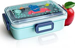 Iris Barcelona Porta alimentos Infantil - Lunchbox Infantil 530 mL - Acero Inoxidable + Base Plástica – Cierre Seguro, Sin BPA - Apto para Microondas