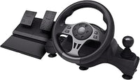 GXTrust Movi Volante de Carreras PC con Pedales y Levas de Cambio