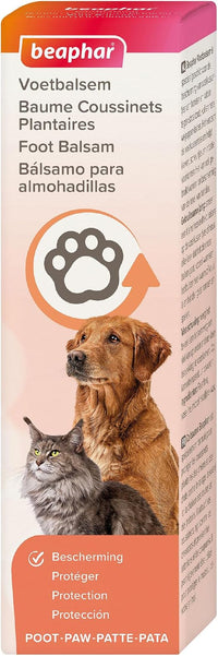 Beaphar – Baume Coussinets para Chien – À l'Huile d'Arbre à Thé, Glycérine & Cire d'Abeille – Adoucit Les Coussinets/museau & Lutte Contre Les crevasses – Protège du Froid/Chaleur/irritations – 40 ML