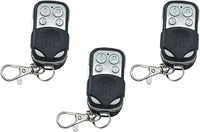 Tempo di Saldi - Conjunto de 3 mandos a distancia universales, código fijo, con frecuencia de 433,92 MHz, para portón automático
