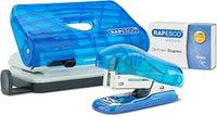 Rapesco 1719 Grapadora Bug, Perforadora 2 Agujeros 810-P y 1000 Grapas