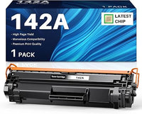 INK4U Cartucho de tóner 142A con Chip Compatible para HP LaserJet MFP M140w LaserJet M110w M110 M140 M140w M139w M139 (1 Negro)