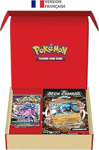 Pokémon Lucario-ex Deck Combat y Paquete de 2 Refuerzos, Multicolor (290-55963 : C : FR : 10