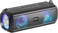 Mars Gaming MSB-XT, Altavoz Portátil + Barra de Sonido 2en1, Iluminación RGB Dinámica, Sistema de Sonido 4 Drivers 20W, Altavoz Bluetooth 5.3 + AUX/MicroSD/USB/Radio FM, Negro
