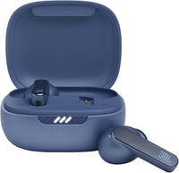 JBL Live Pro 2 TWS Auriculares In Ear Bluetooth con cancelación de ruido, 40h de batería, 6 micrófonos, control táctil, resistentes al agua IPX5, Dual Connect & Sync, color azul