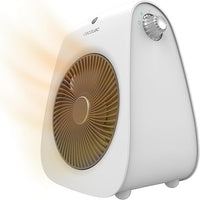 Cecotec Calefactor Eléctrico ReadyWarm 2000 Max Force White,Termoventilador 2000 W de potencia, 3 modos de funcionamiento, 2 niveles de potencia, 20 m2