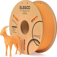 ELEGOO Filamento PLA 1.75 1KG Naranja, Filamento para Impresora 3D, Precisión Dimensional +/- 0.02mm, Carrete Filamento 3D,para Mayoría Impresoras 3D