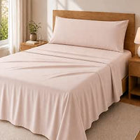 Degrees Home Premium – Juego de Sábanas 90x190 cm 3 Piezas: Sábana Bajera Ajustable, Encimera y Funda de Almohada 90X45 – Microfibra Cepillada, Suave, Oeko-Tex Certificado