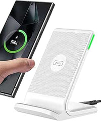 INIU Cargador Inalámbrico para iPhone, 15W Fast Wireless Charger con LED