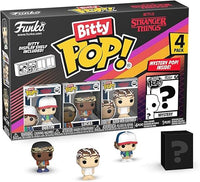 Funko Bitty Pop! ST SZN1 - Dustin 4pkY una Minifigura Misteriosa Sorpresa - 0.9 Inch (2.2 Cm) - Aka Desdentado - Stranger Things Coleccionable - Repisa Apilable Incluida - Idea de Regalo
