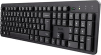 Trust ODY II Teclado Inalámbrico Silencioso QWERTY Español, Negro