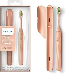Philips One by Sonicare Cepillo de dientes recargable, color Shimmer, HY1200/05