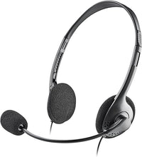 NGS MS103 MAX - Auriculares con Cable para Ordenador, Micrófono, Diadema y Micro Ajustables, Ligeros, Control de Volumen, Conexión Jack 3.5 mm, Longitud Cable 1.5 mm