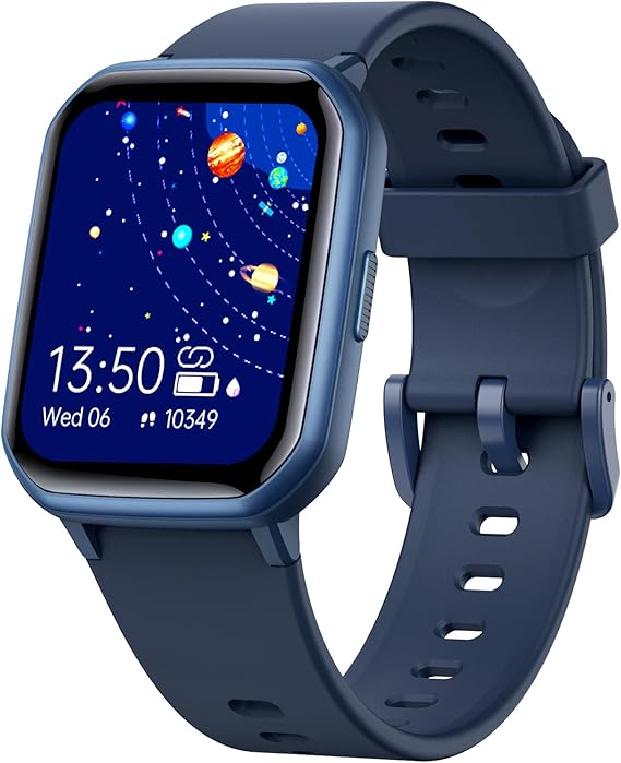 Reloj Inteligente para niños,Smartwatch Niñas Impermeable IP68 de Seguimiento de Actividad para niños,Monitor de frecuencia cardíaca con 19 Modos Deportivos,Monitor de sueño,Regalo para niños y niña