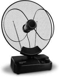 Metronic 426994 - Antena de interior orientable con gacia 26 dB, negro