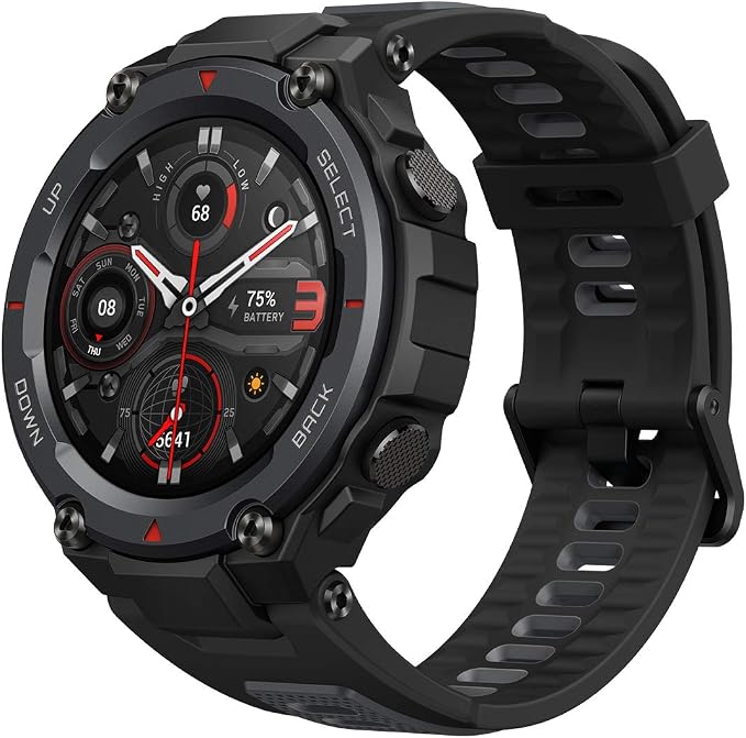 Fitbit Versa 4, el smartwatch que te ayuda a ponerte en forma con GPS integrado, hasta 6 días de batería y compatible con iOS 15 & Android OS 9.0, Rojo cereza/Aluminio rosa cobrizo