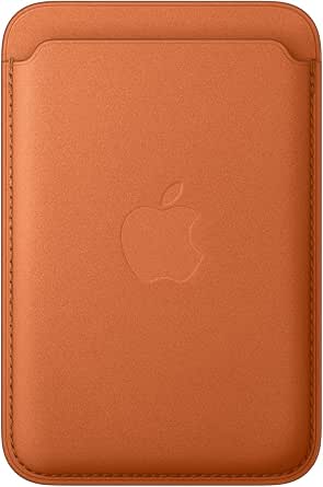 Apple Cartera de Trenzado Fino con MagSafe para el iPhone - Naranja Zorro