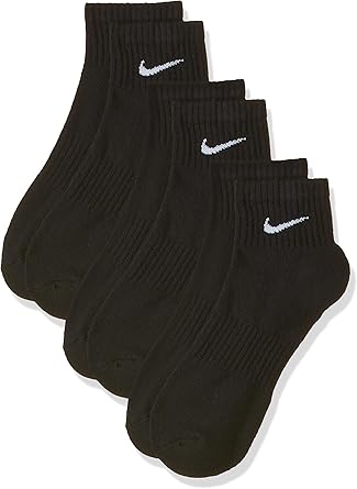NIKE U Nk Everyday Cush Ankle 3pr Calcetines Hombre (Pack de 3)