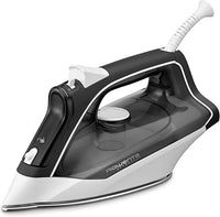 Rowenta Express Steam DW4345 plancha, suela Microsteam 350 láser, 2600 W, salida de vapor continua de 40 g/min, golpe de vapor de 200 g/min, sistema antical, antigoteo, Lila (Reacondicionado)