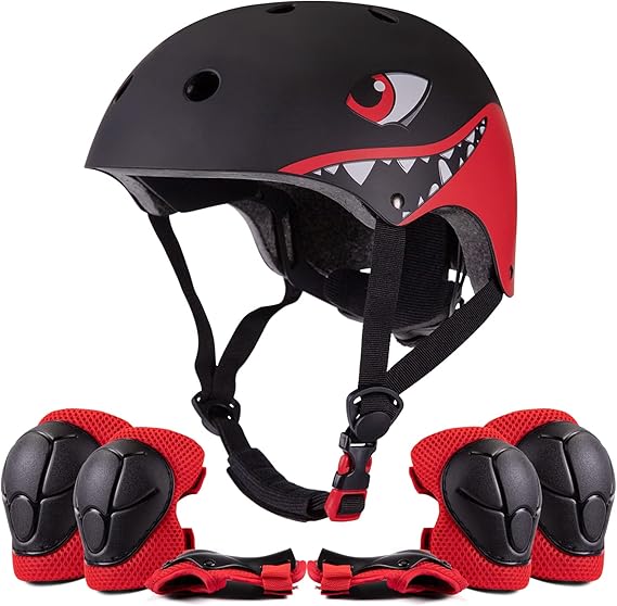 Casco 51-54 cm para Niños y Niñas de 2-5 Años, Casco Infantil de Bicicleta Ajustable, Casco de Patinadora para Niños, Artículos Deportivos Ligeros y Robustos,  XIAPIA