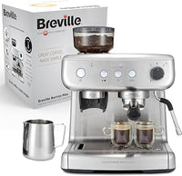 Thumbnail for Breville Barista Max máquina de café expreso, totalmente automática con molinillo integrado y bomba italiana de 15 bares [VCF126X]