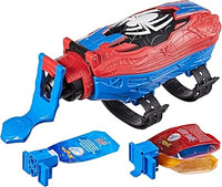 Marvel Spider-Man - Real Webs Lanzador Arácnido Supremo de Juguete para Niños y Niñas de 5 Años o Más, Lanzador 2 en 1, Disfraz de Spider-Man, Juego de rol de Superhéroes