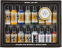 Thumbnail for Vallejo Extreme Modelling - Set de pintura acrílica (16 unidades), multicolor