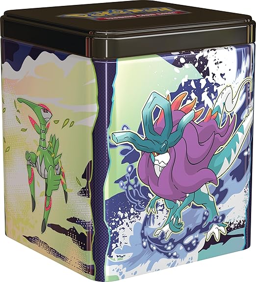 Pokémon Caja Coleccionable apilable Paradoja (Tres Sobres de expansión y Dos Hojas de Pegatinas)