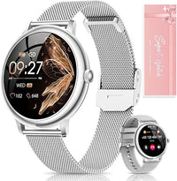 RUXINGX Reloj Inteligente Mujer, Redondo Elegante 1.19
