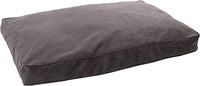 Flamingo Celeste Rectangular Cushion with Zip and Trim, Dark Grey, 100 x 70 x 12 cm