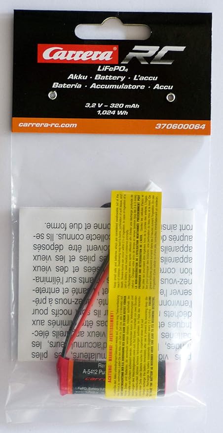 Carrera - 370600064 - Batería de LiFePO4 HFC1340/3.2V-320mAh