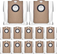 Rebirthcare 12 Bolsas de Recambio para Conga 2299/2499/7490/8290 Bolsa para Conga 8290 Immortal Ultra Power Home X-treme Recambios para Conga 2499